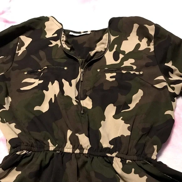 🪖🎖Army Dress with Pockets 🤩 - Picture 4 of 4